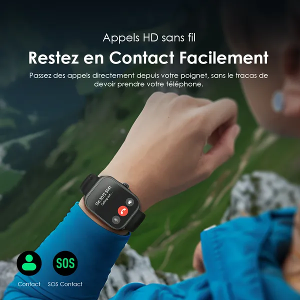 Oraimo Watch Nova AM Montre intelligente à écran AMOLED  - Vue 7