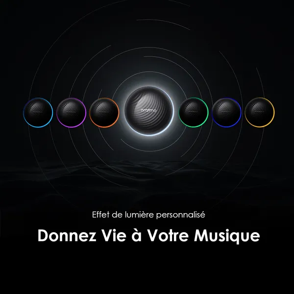 Oraimo SpaceBuds Ecouteurs à réduction de bruit ANC 50dB avec personnalisation des commandes vocales - Vue 10